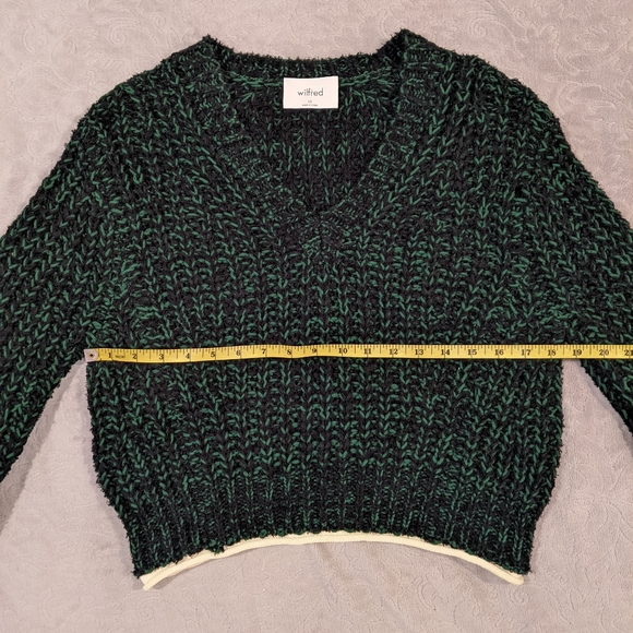 NWOT - XS - Aritzia - Wilfred - Wilfred Eleanore V-Neck Sweater - Picture 9 of 11